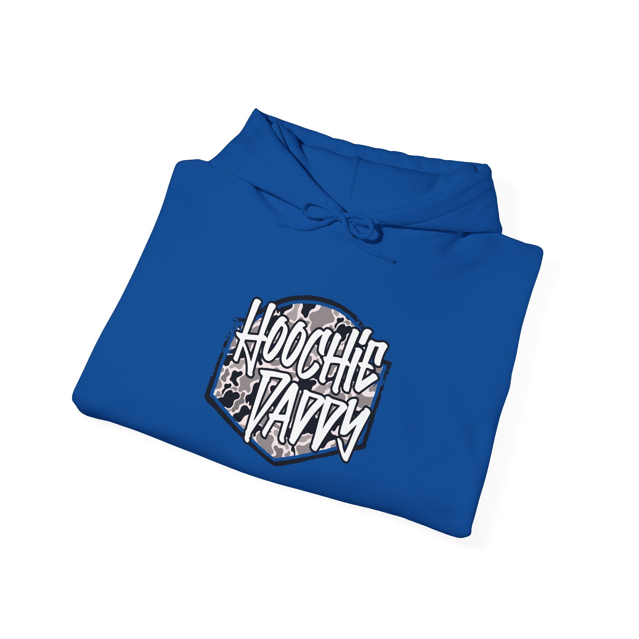 Hoochie Daddy Hoodie - Retro Badge Graphic Pullover