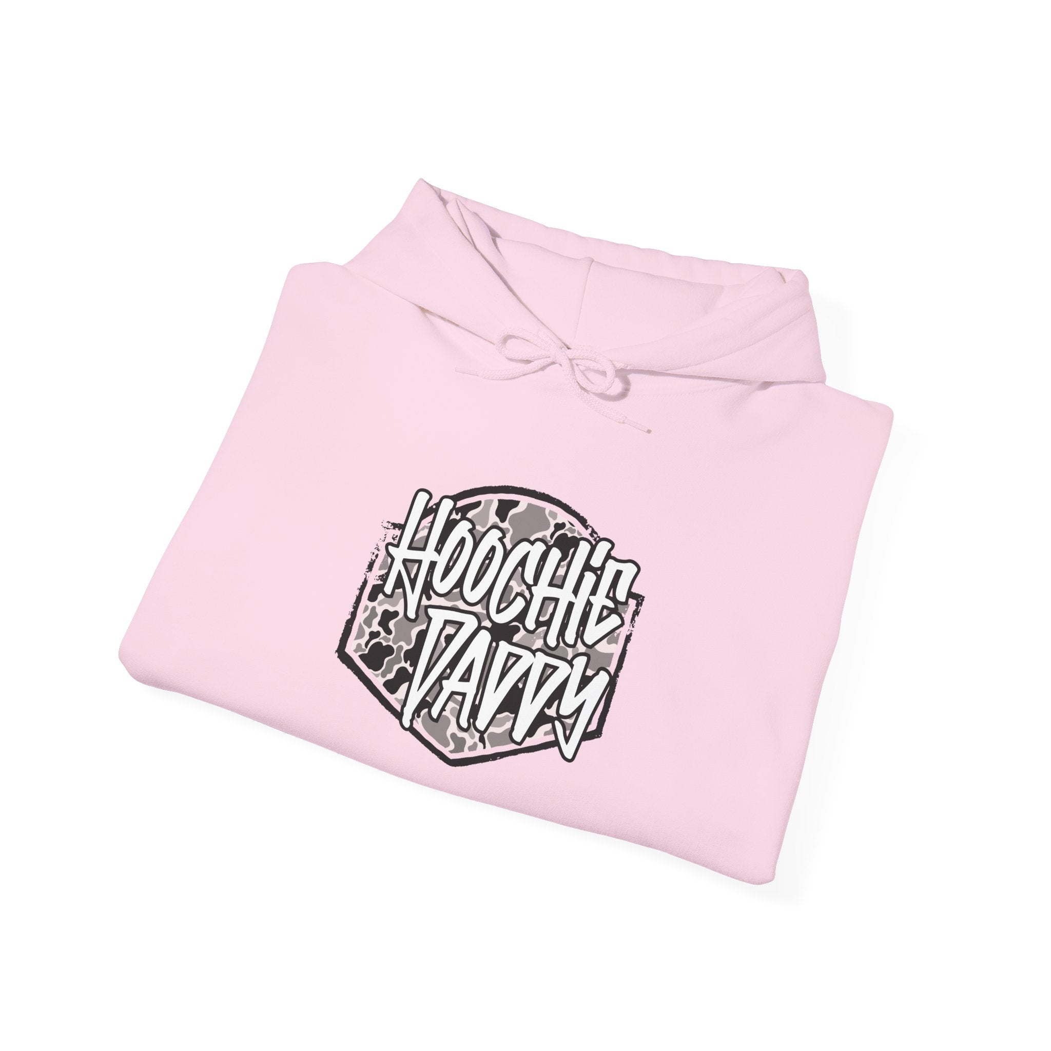 Hoochie Daddy Hoodie - Retro Badge Graphic Pullover