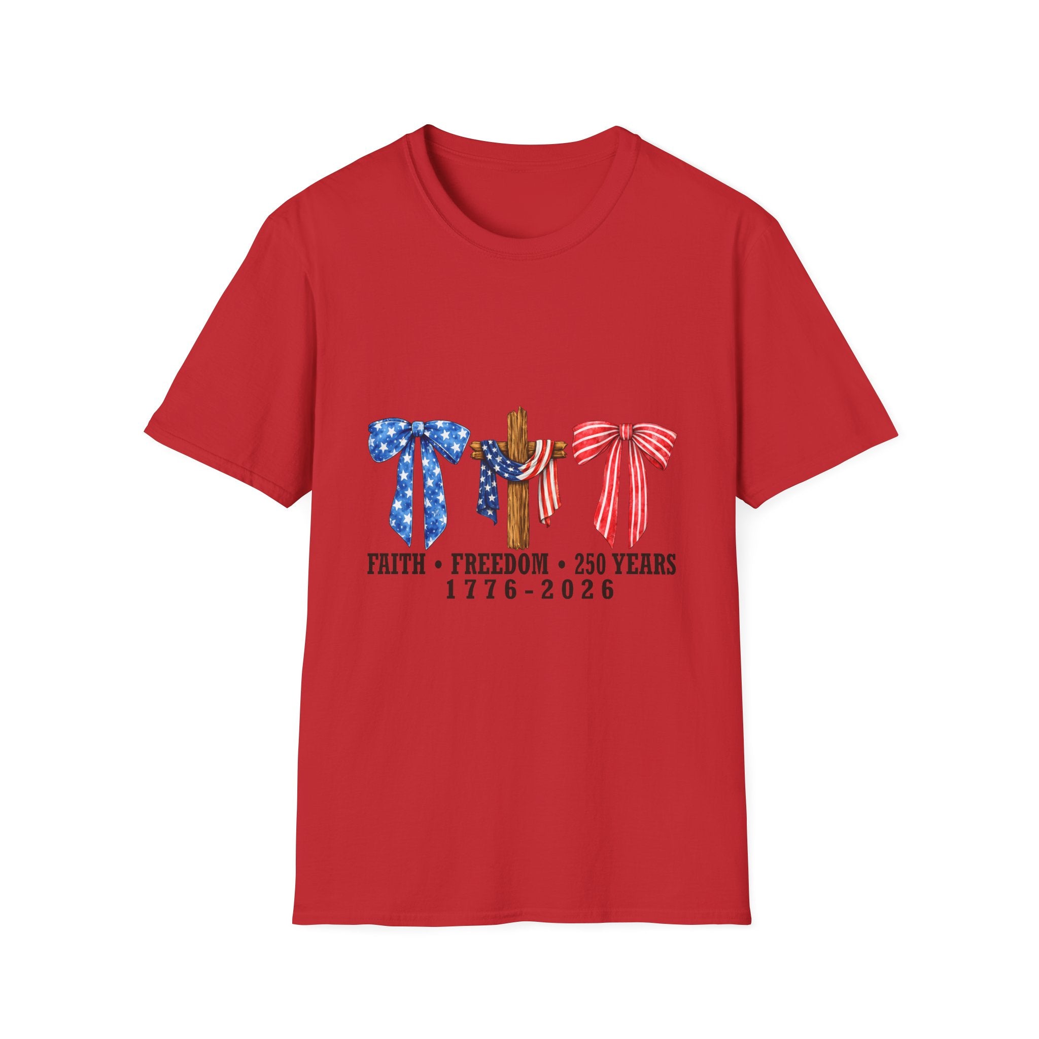Faith • Freedom 1776-2026 Patriotic T-Shirt