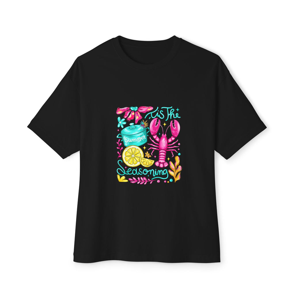 Lobster Seaside Tee — "Seas the Season" Beach Graphic T-Shirt