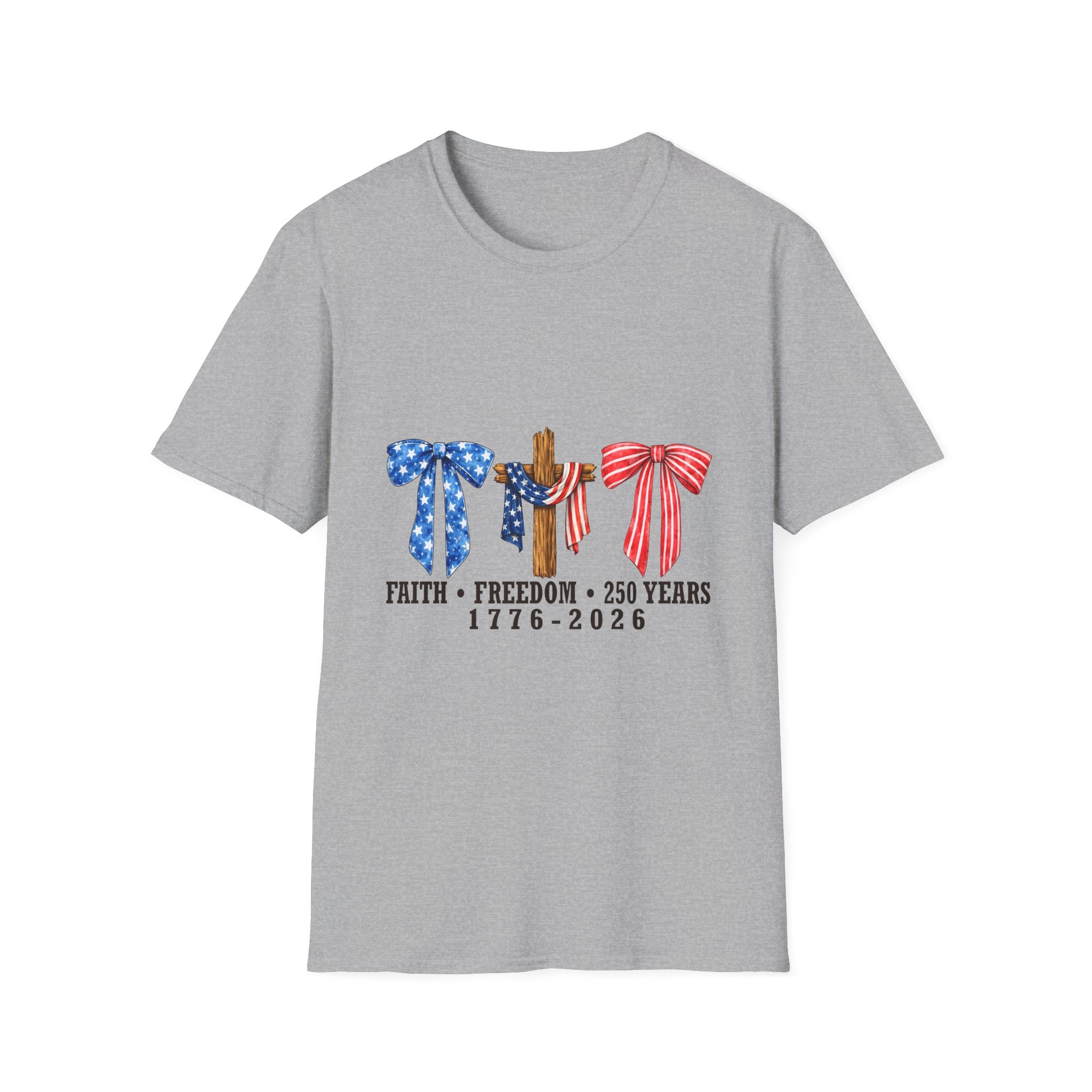 Faith • Freedom 1776-2026 Patriotic T-Shirt