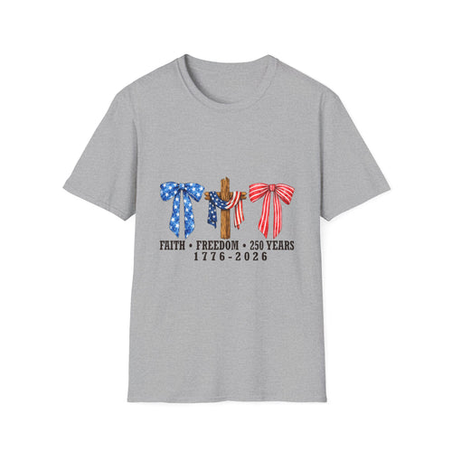 Faith • Freedom 1776-2026 Patriotic T-Shirt