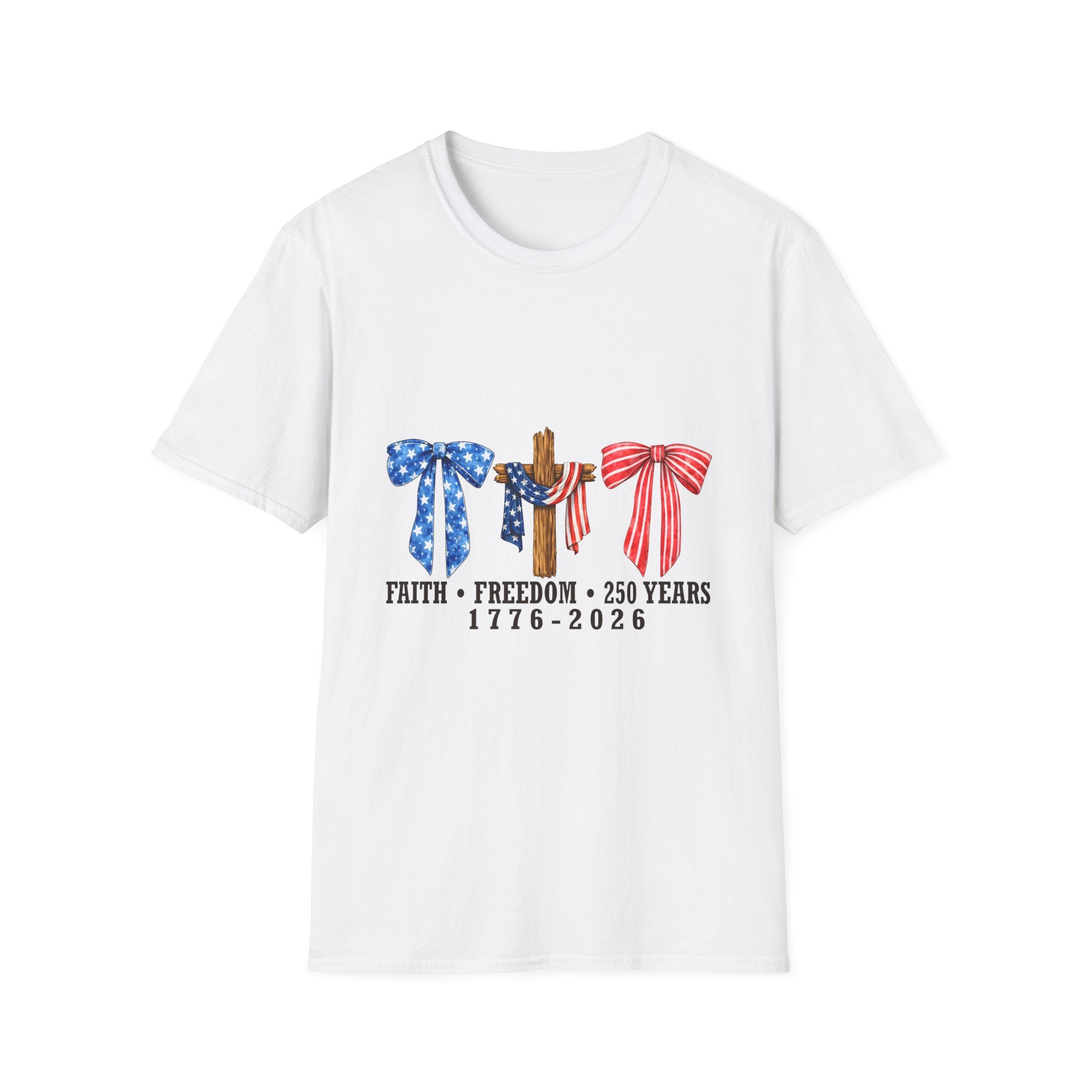 Faith • Freedom 1776-2026 Patriotic T-Shirt