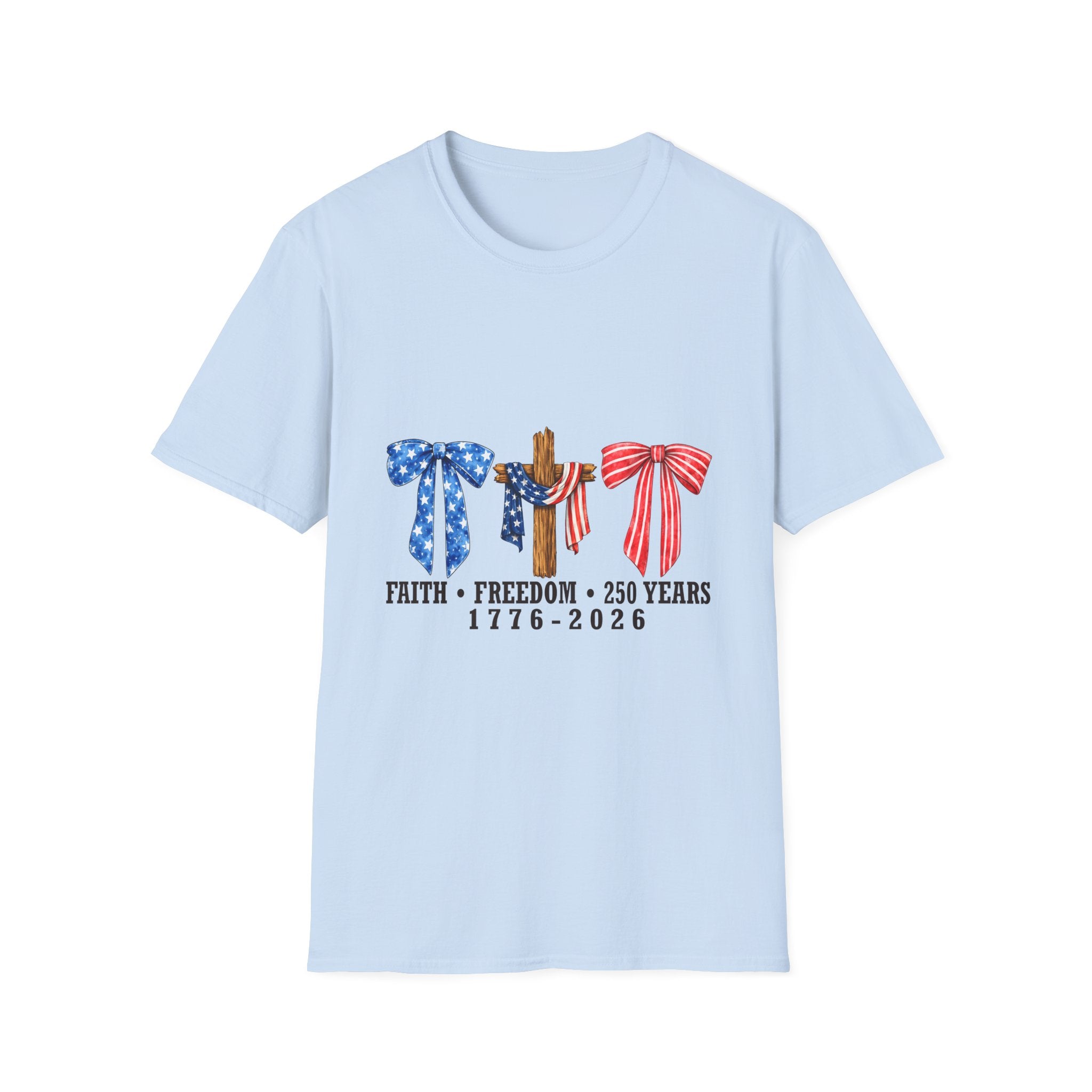 Faith • Freedom 1776-2026 Patriotic T-Shirt