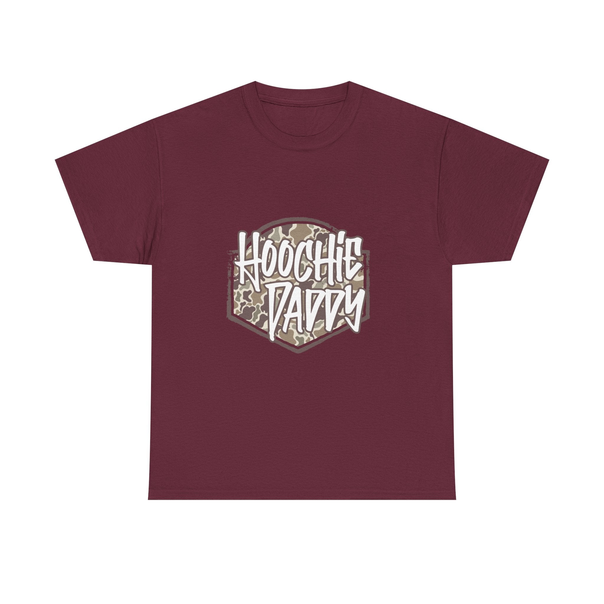 T-Shirt — "Hoochie Mamas" Leopard Badge Graphic Tee